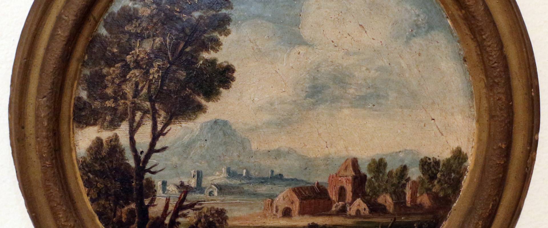 Giuseppe zola (scuola), paesaggio con due donne, 1700-40 ca photo by Sailko